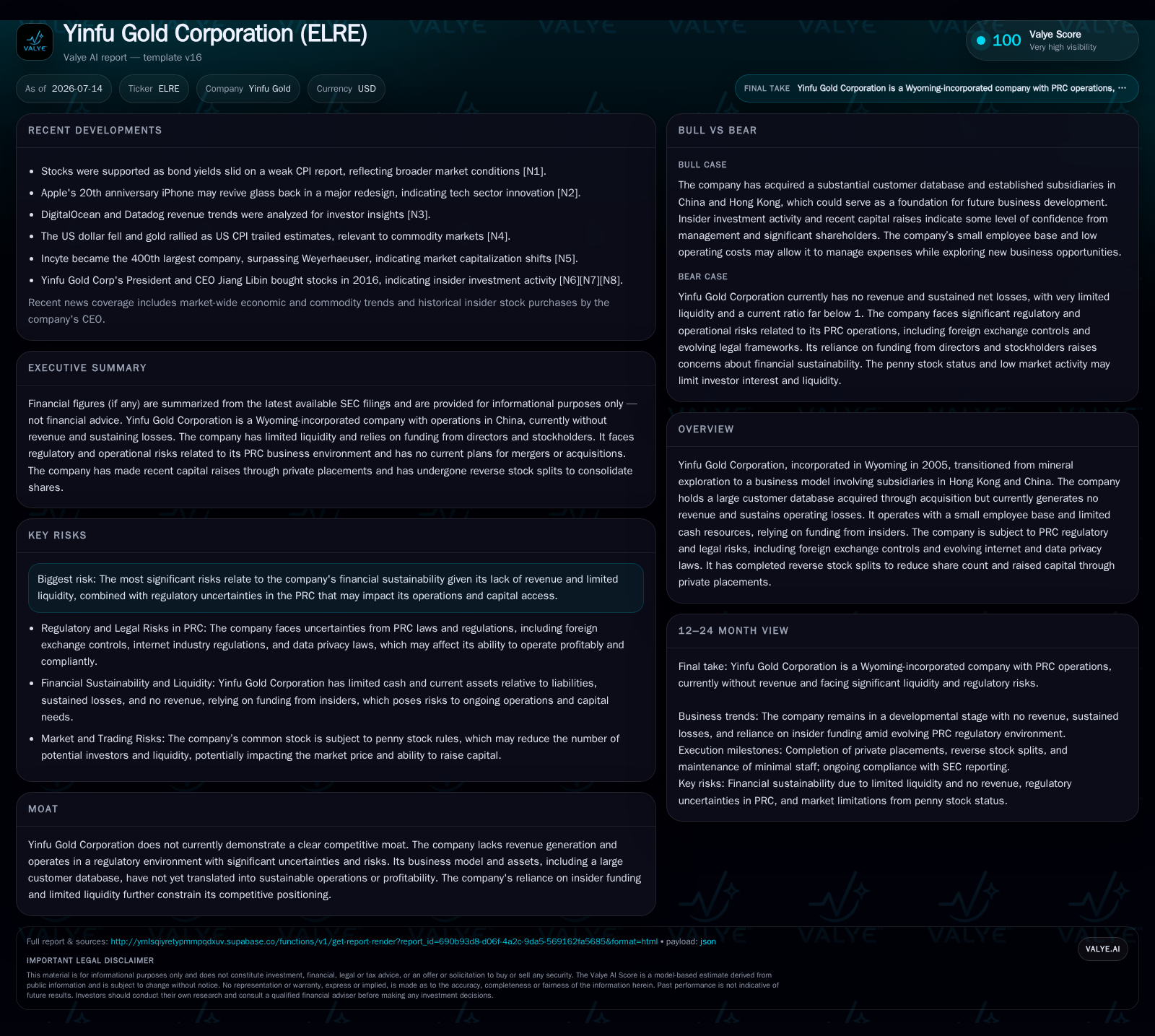 Yinfu Gold's Shift From Minerals to Digital Data Faces Regulatory and Capital Hurdles