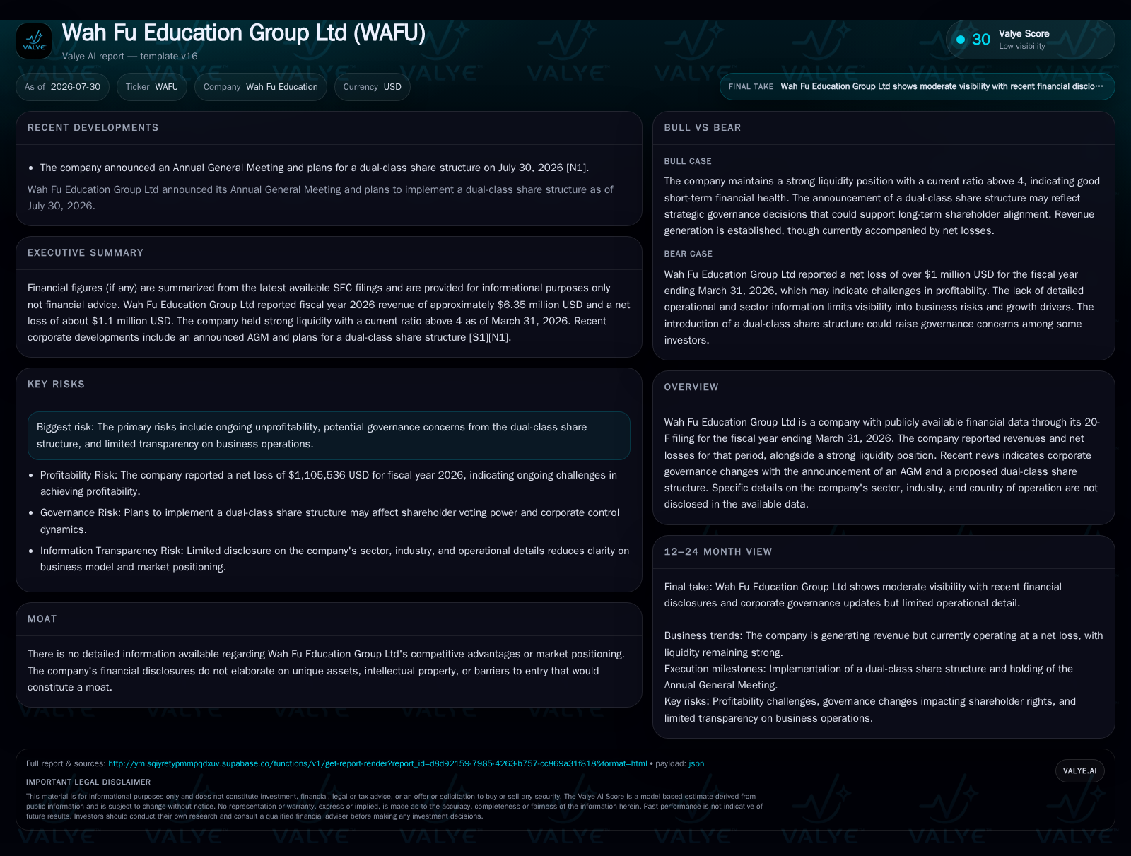 Wah Fu Education Group Shifts Leadership Amid Margin Pressure and AI Investment in Online Education