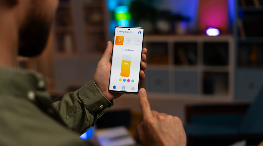 Smart Home App Screen