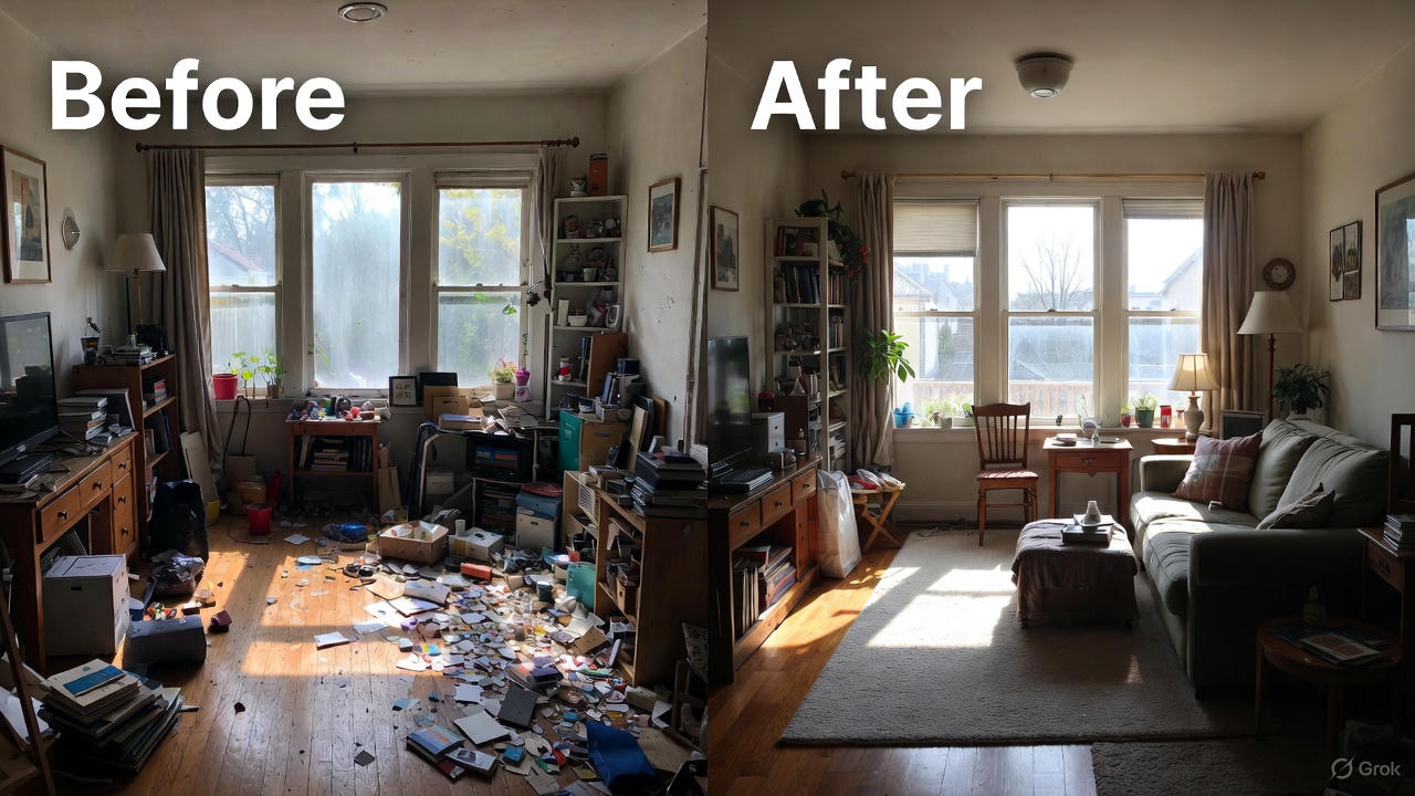 House Interior Cleaning (Deep Clean) A complete refresh — restoring purity, comfort, and balance to your home.”