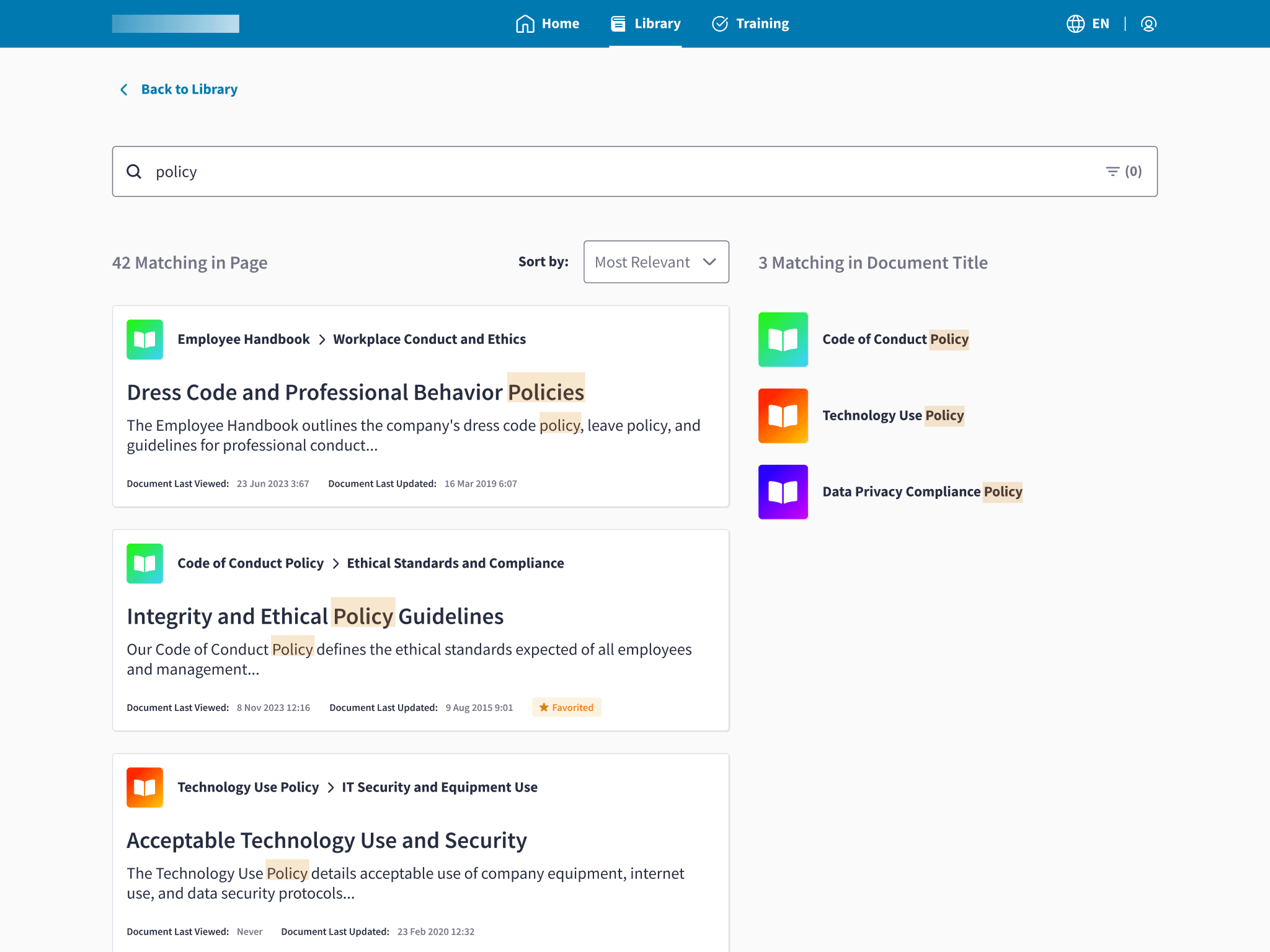 New search features increased user satisfaction 50%