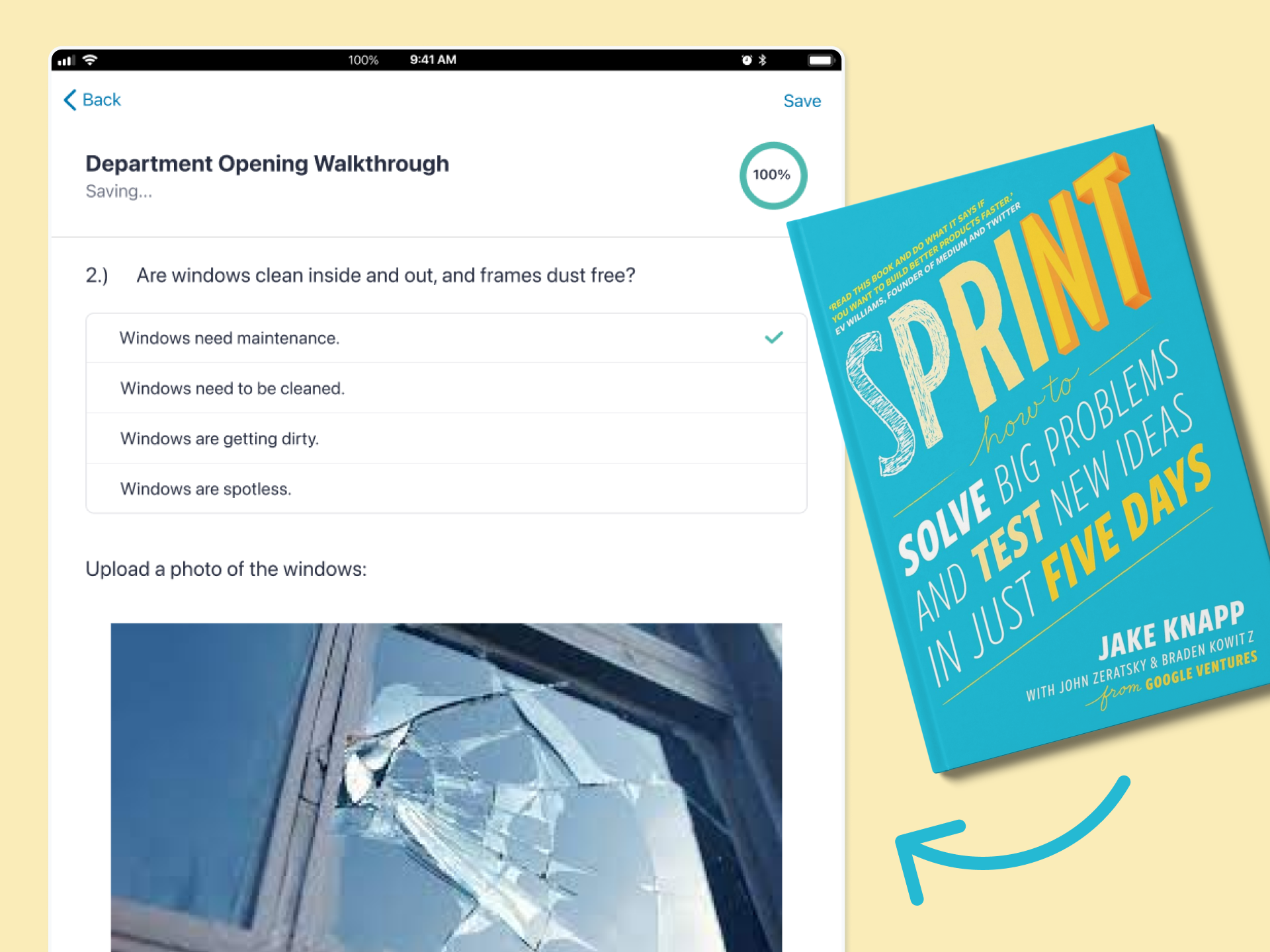 A checklist iPad App for the front-line workforce