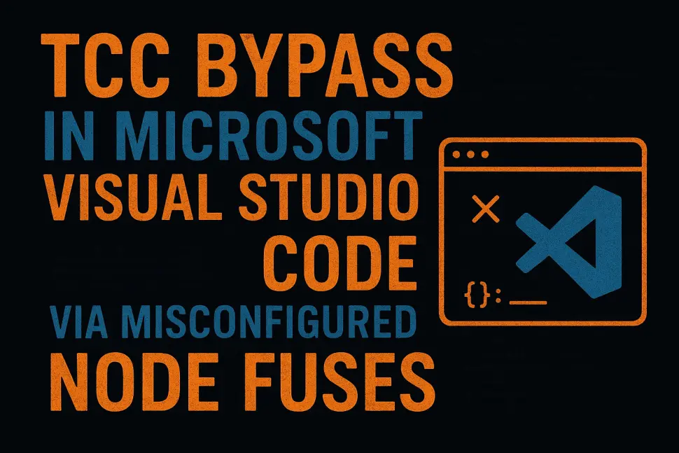 TCC Bypass in Visual Studio Code