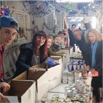 Group of people volunteering 