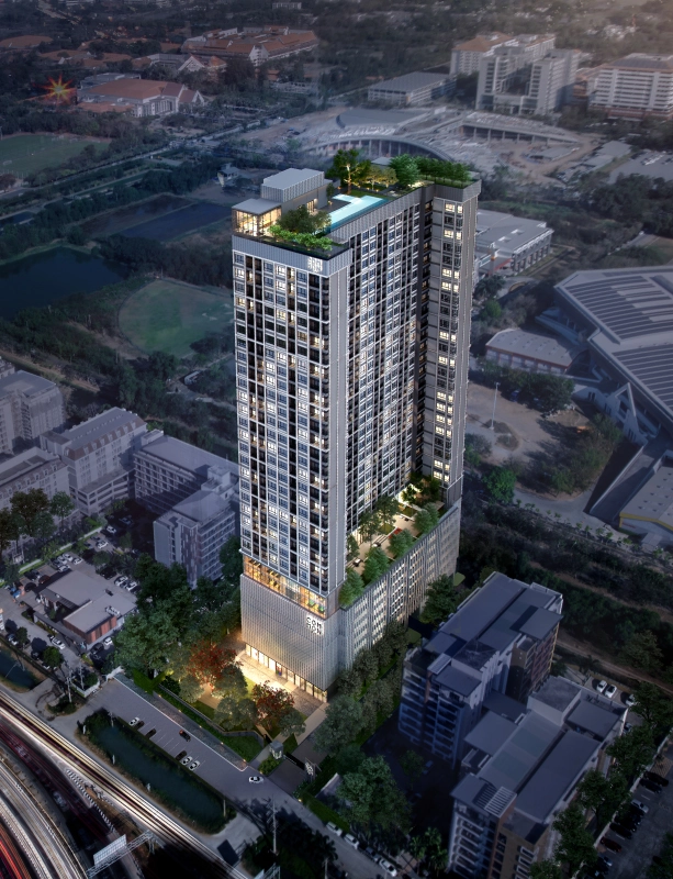 First Luxury High-Rise Condominium in Rangsit