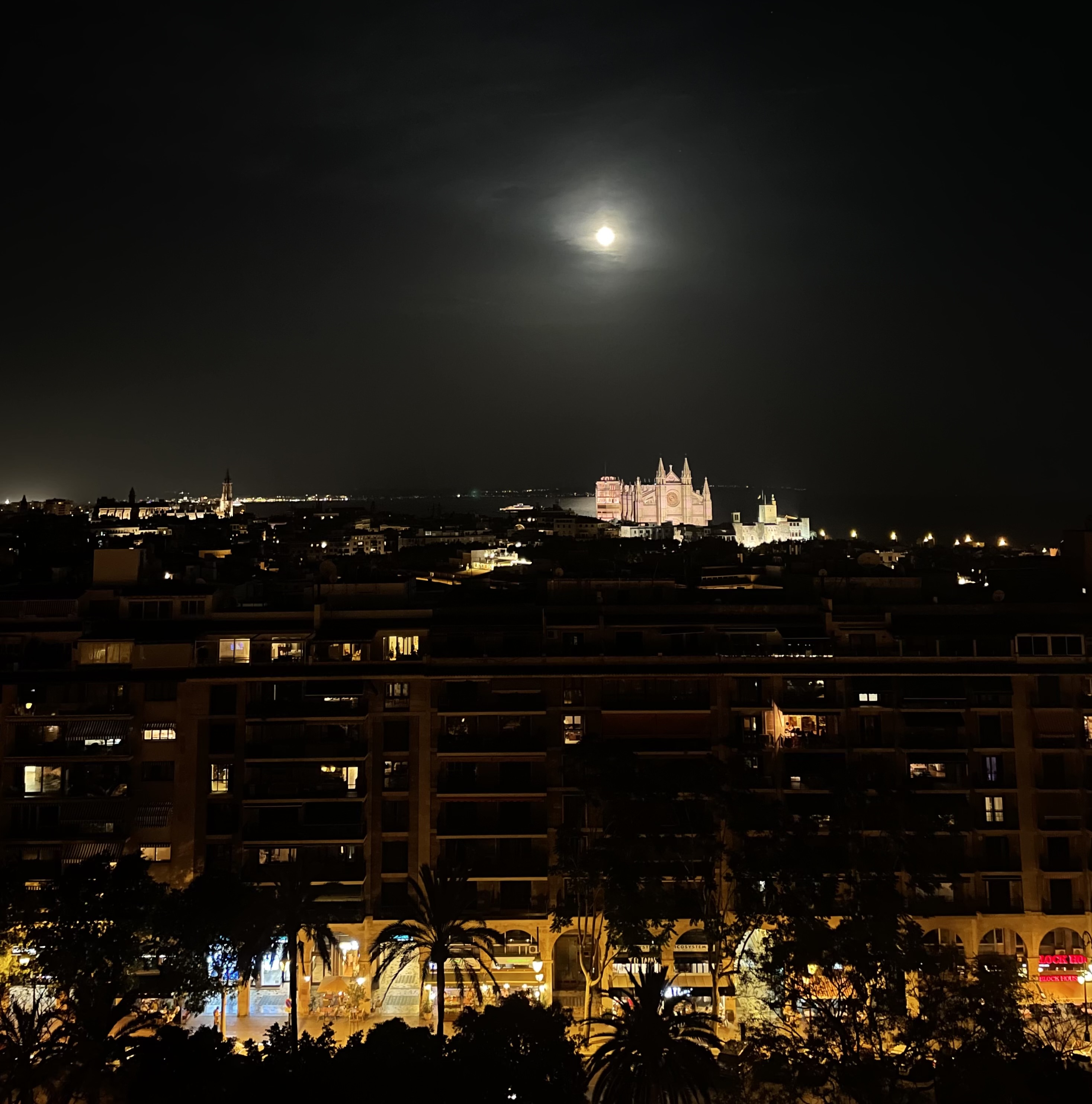 Palma Mallorca at night – where to stay in Mallorca for culture and gastronomy