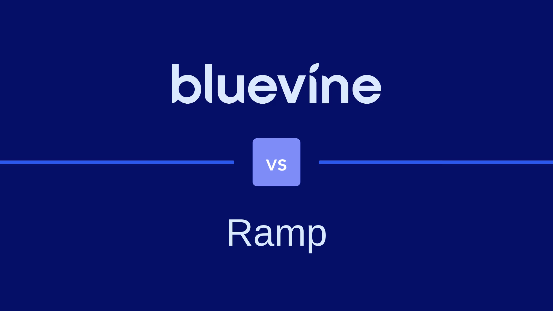 Bluevine vs. Ramp