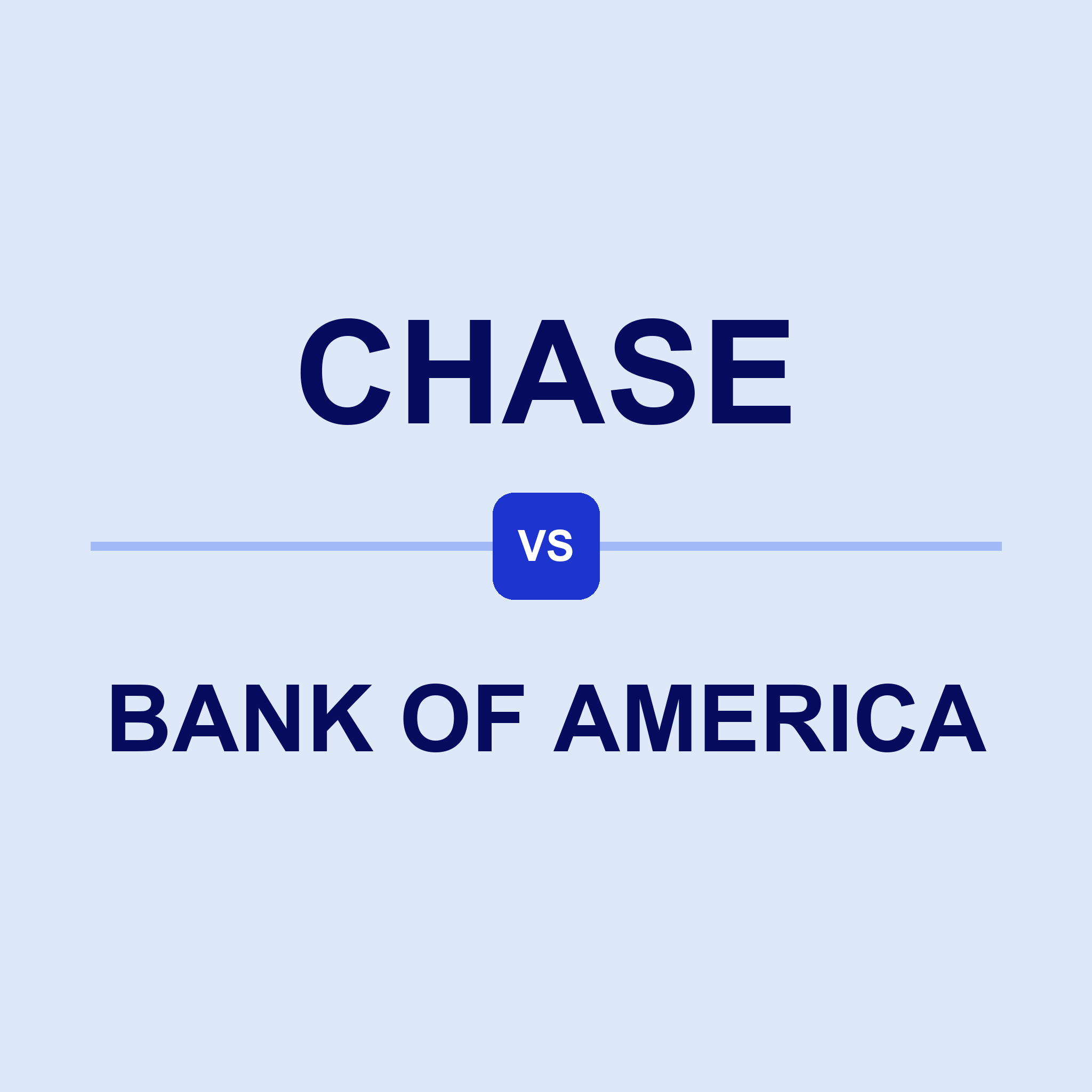 Chase vs. Bank of America for Small Business