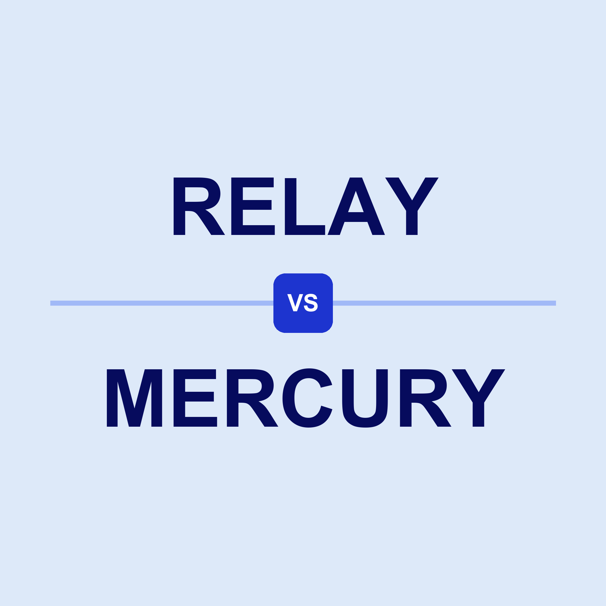 Relay vs. Mercury for Small Business