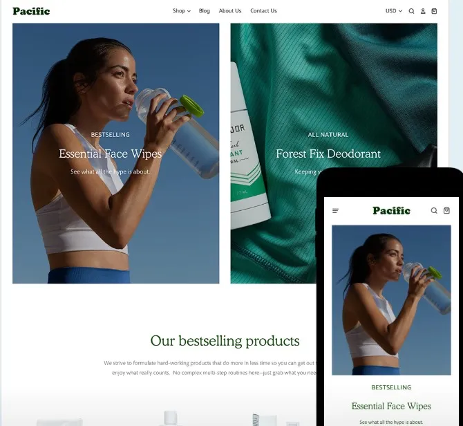 Pacific Shopify Theme