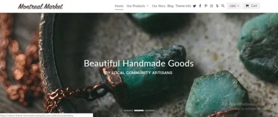 Retina Shopify Theme