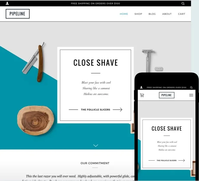Pipeline Shopify Theme
