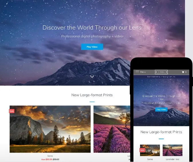 Parallax Shopify Theme