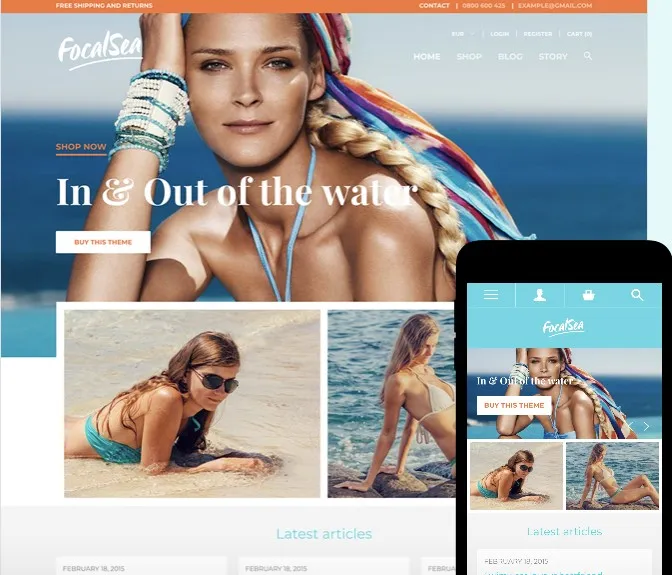 Focal Shopify Theme