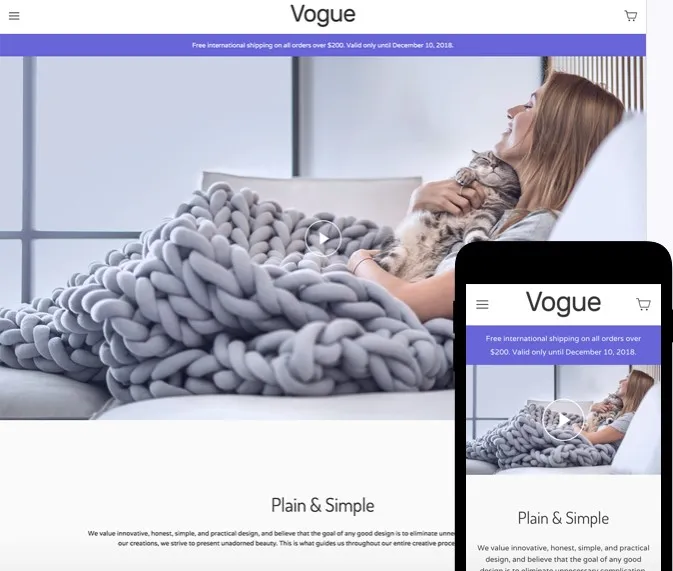 Vogue Shopify Theme