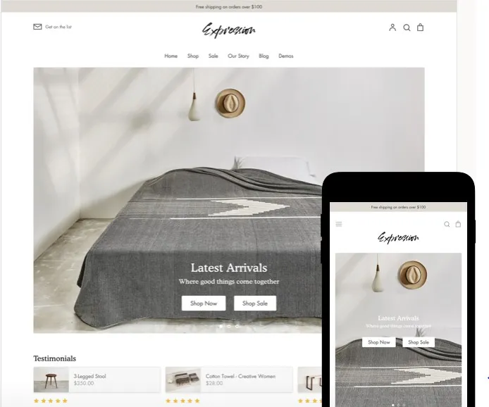 Expression Shopify Theme