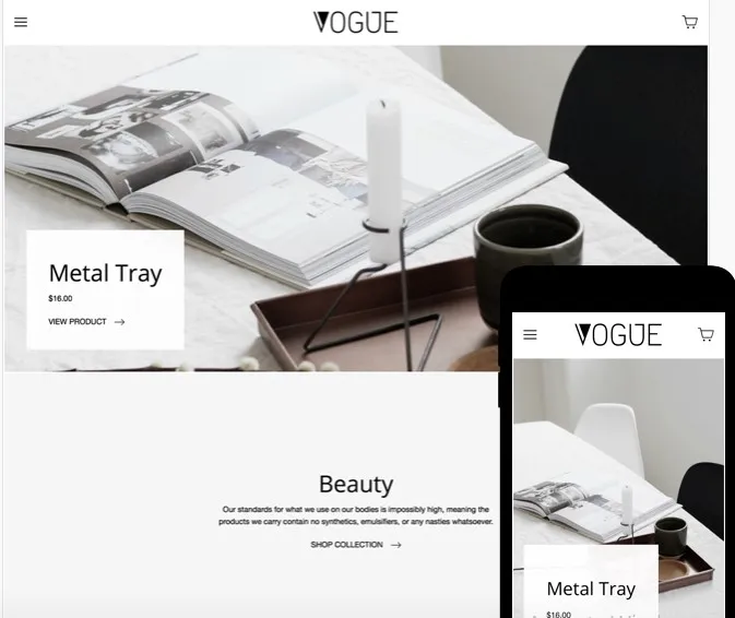 Vogue Shopify Theme