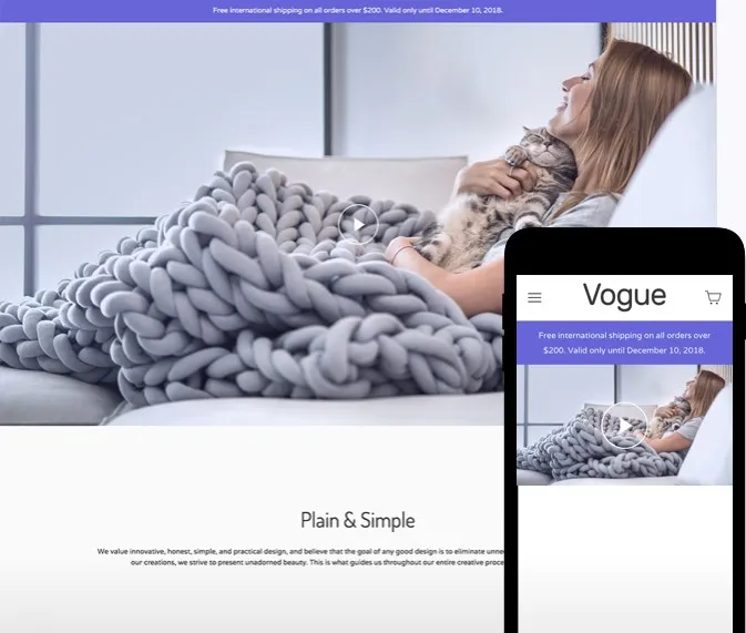 Vogue Shopify Theme