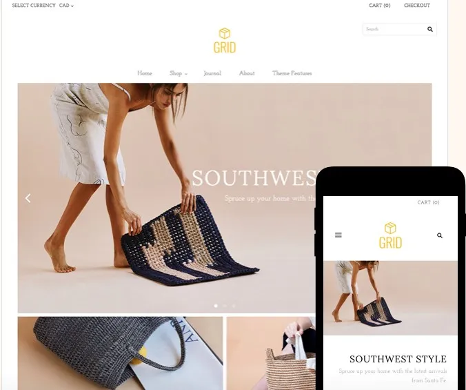 Grid Shopify Theme