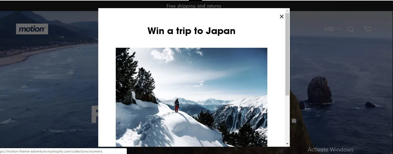 Motion Shopify Theme