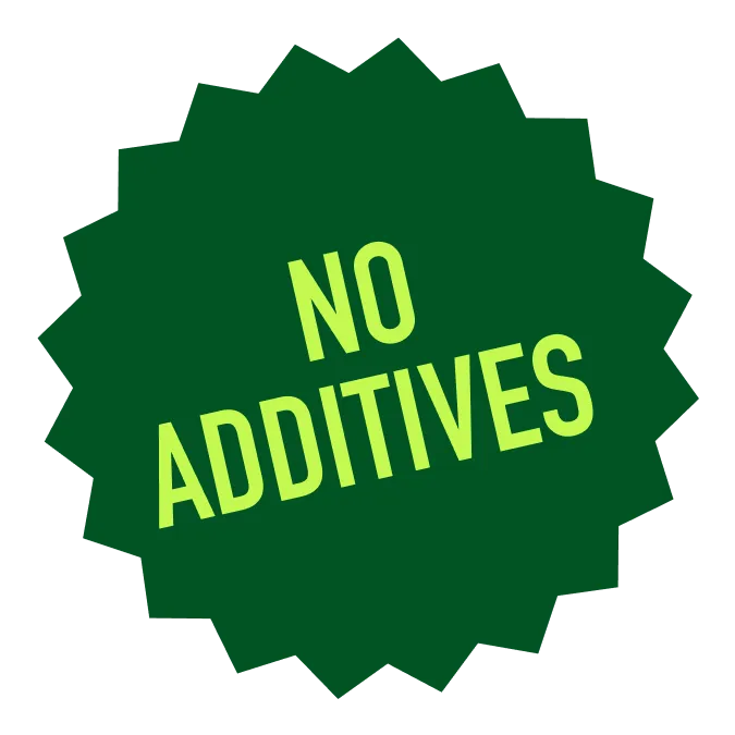 "No Additives" Badge