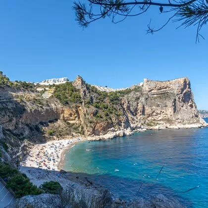Jávea/Xàbia amazing sea shore on the Costa Blanca North.
