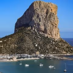 Calpe Peñon de Ifach on the Costa Blanca North.