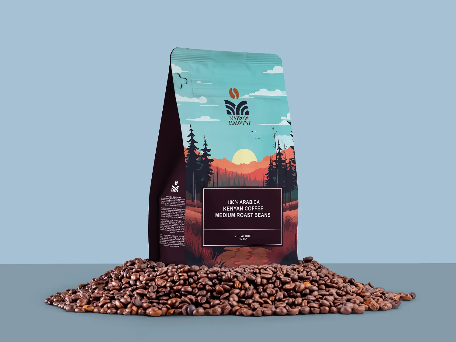 Nairobi Harvest Pouch Design
