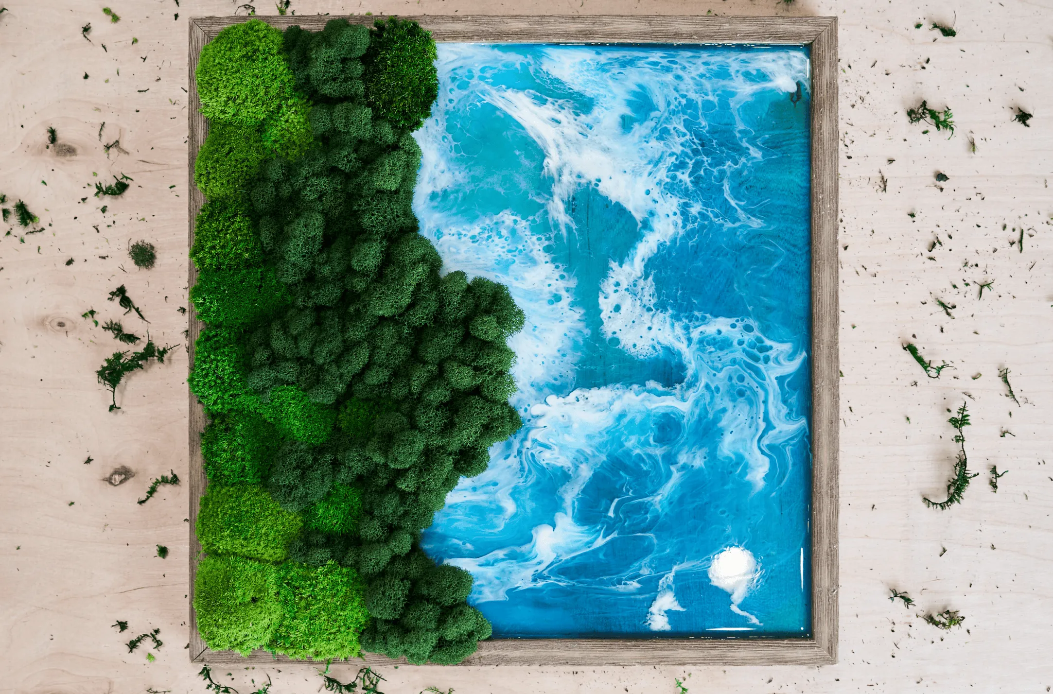 A beautiful moss project