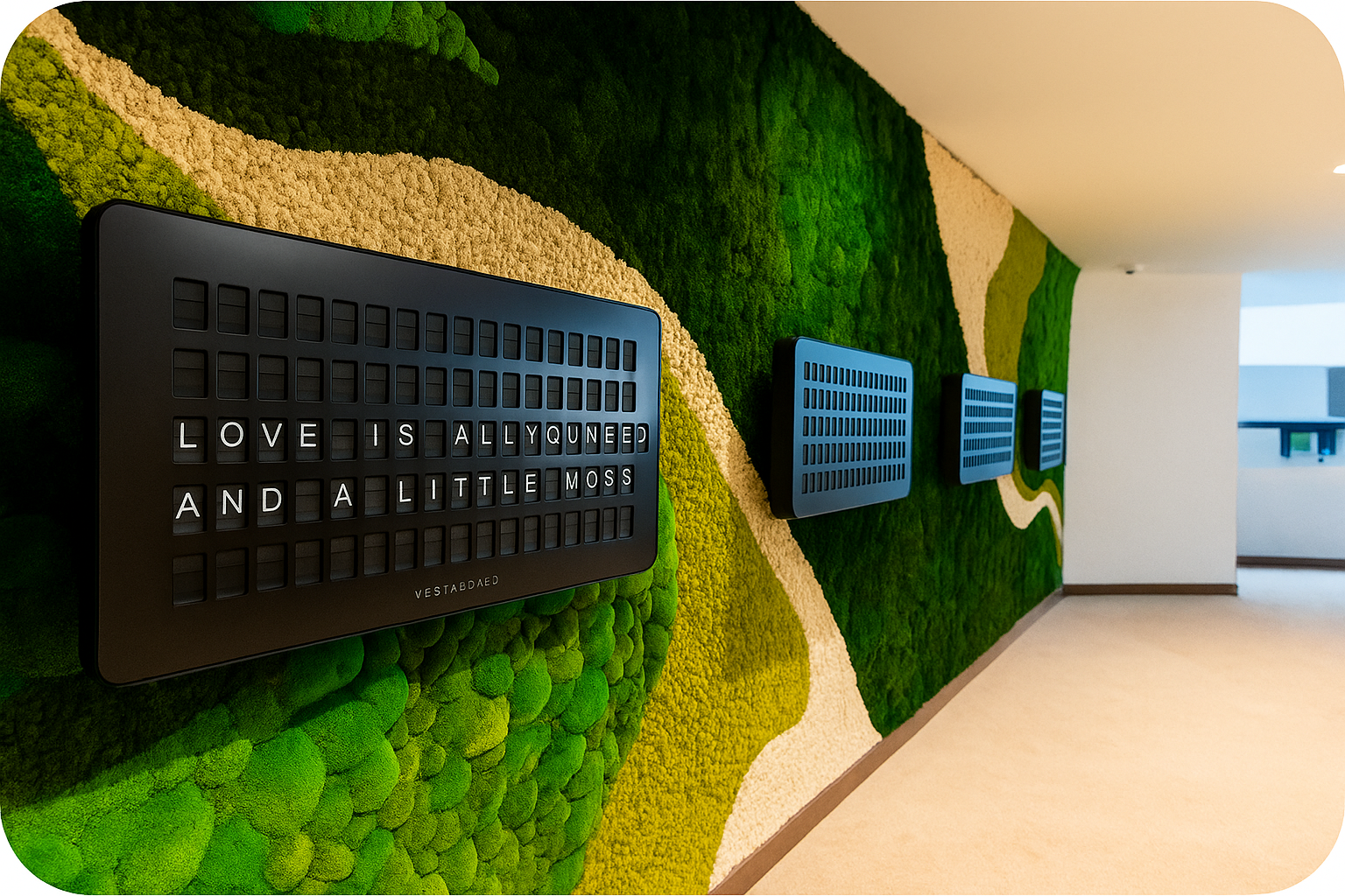 DoubleTree Moss Statement Wall