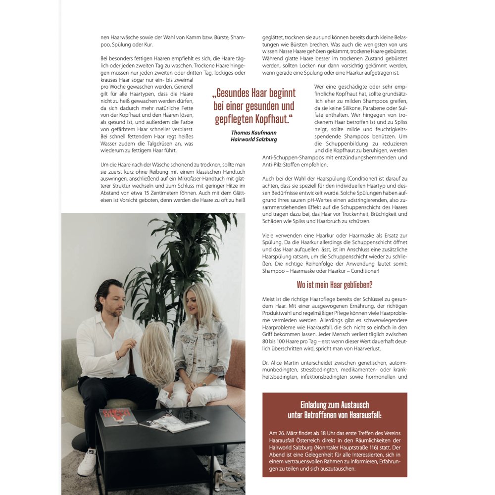 Salzburgerin Interview - Haargesundheit & Zweithaar 2026
