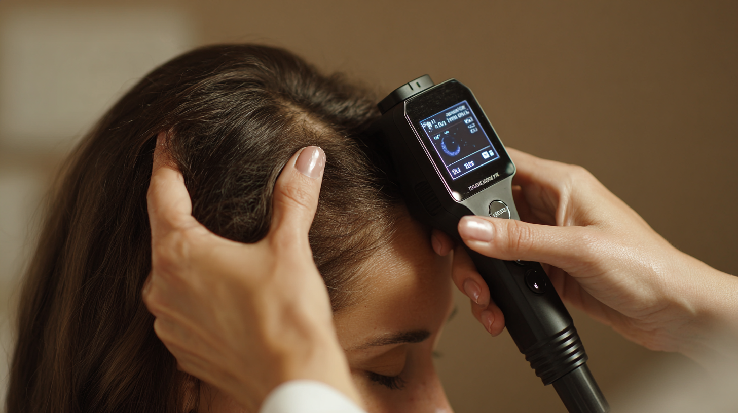 KI-Haaranalyse mit dem DS3 Trichoscope – Kopfhautanalyse bei Hairworld Salzburg