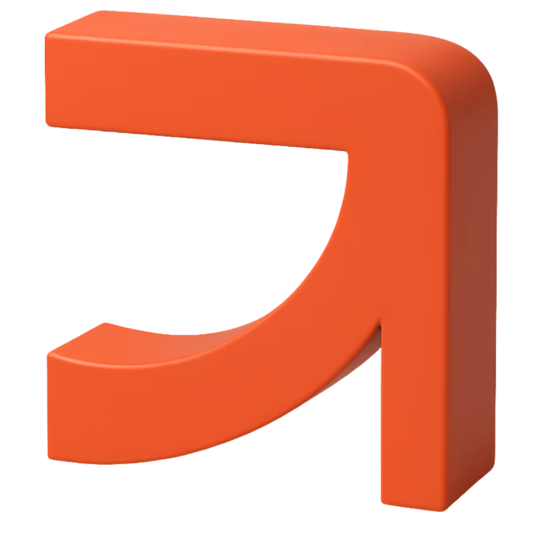 Das Favicon aus dem gateway Factory Logo in einem abstrakten 3D Look.