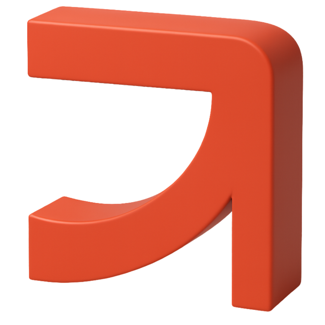 Das Favicon aus dem gateway Factory Logo in einem abstrakten 3D Look.
