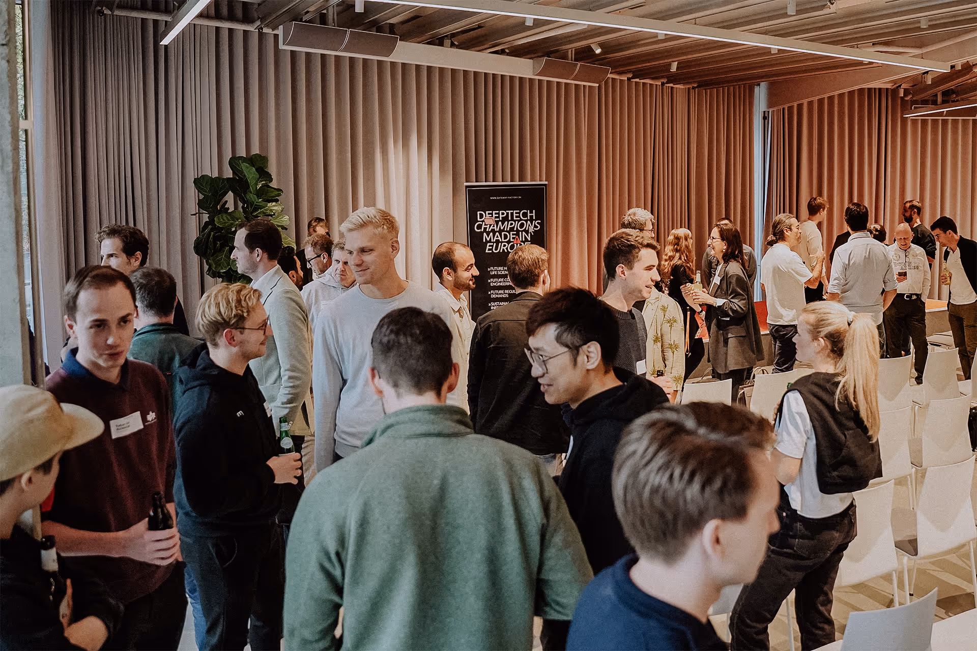 Networking at a Gateway Factory ecosystem event