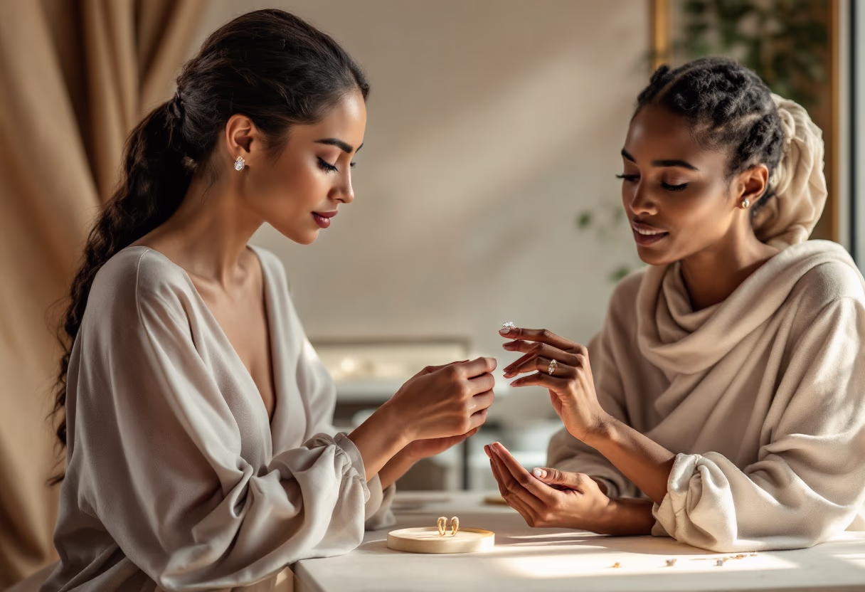 image of client consultation (for a jewelry store) 1