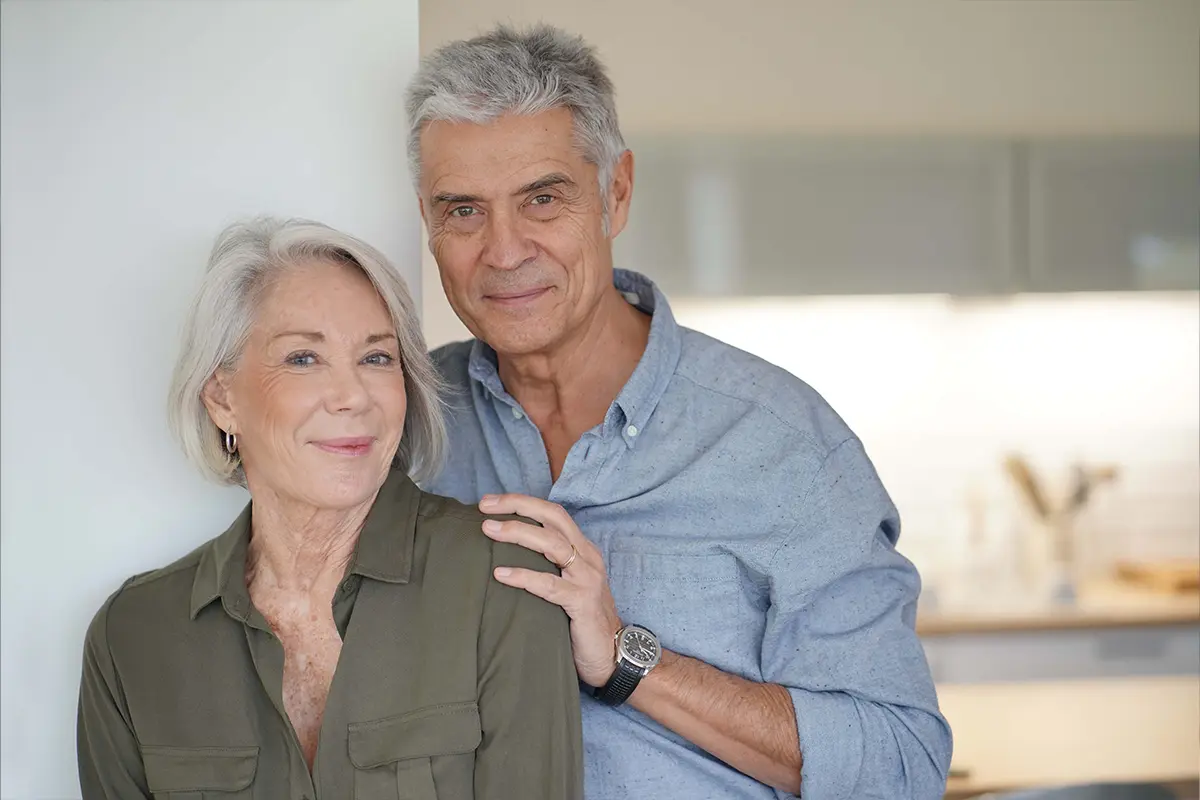 Couple sénior, vente en nue-propriété