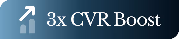 3x conversion rate boost badge