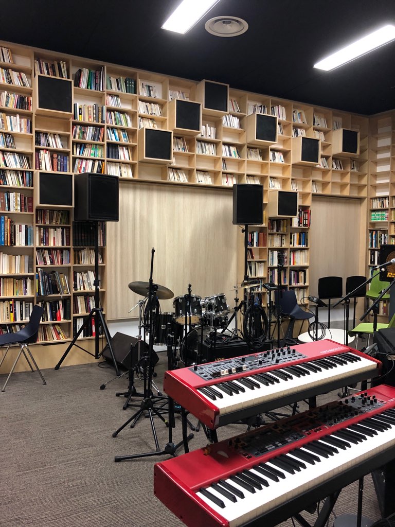 création d'un studio de prise de son et de mixage pour la mairie de Courbevoie