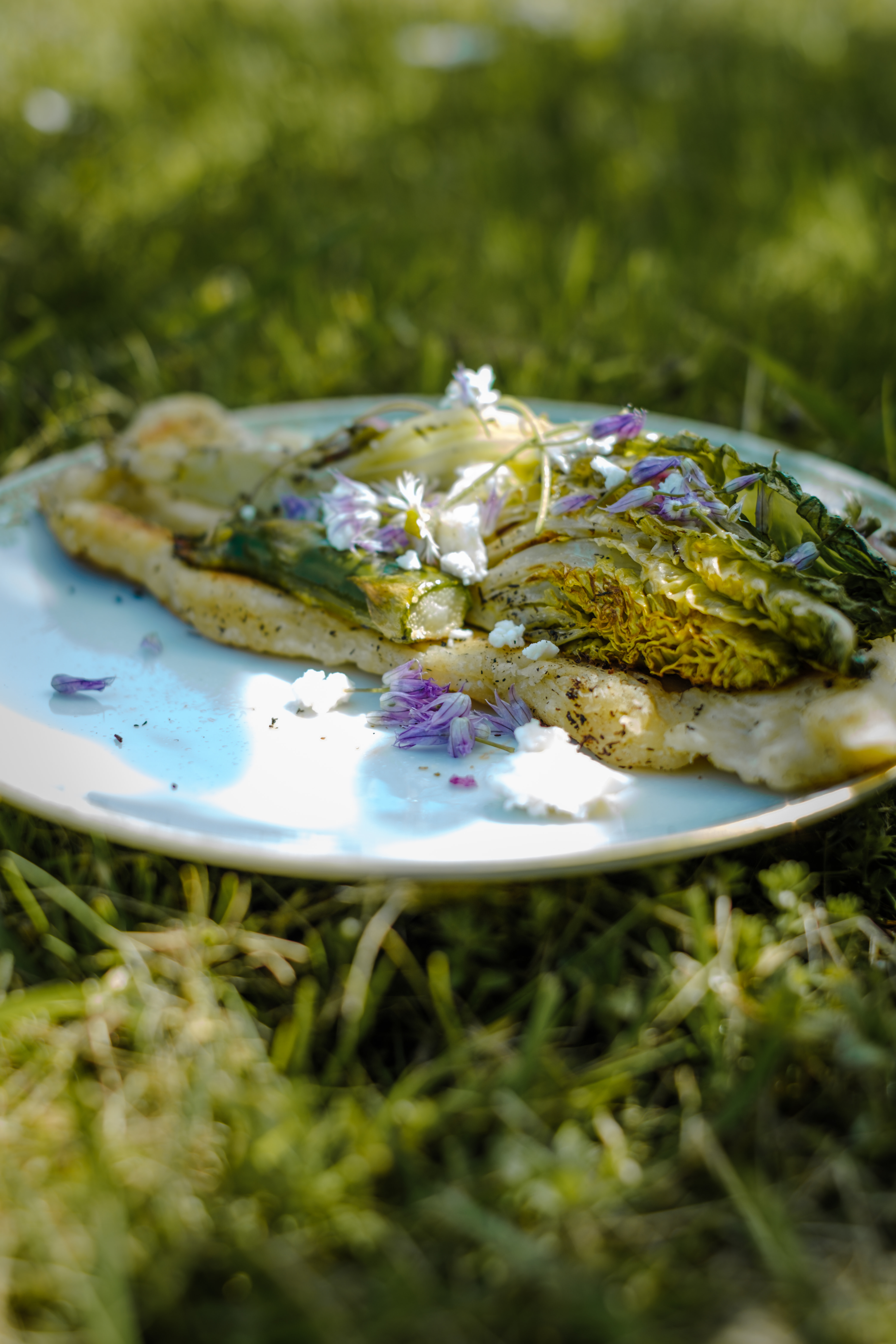 Koken op locatie op open vuur