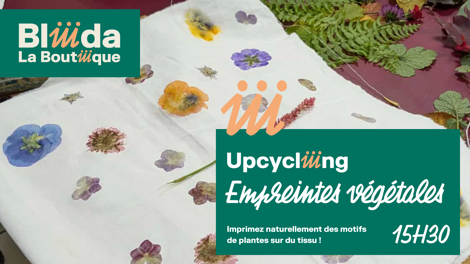 Upcycling - Empreintes végétales