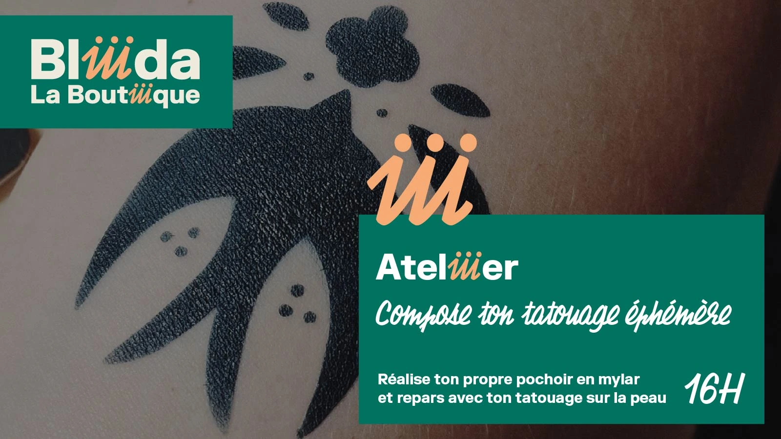 Atelier Tatouage Éphémère – Compose ton Tattoo