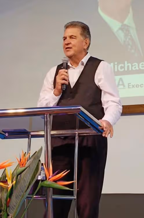 Micheal Swain Speaking at an event