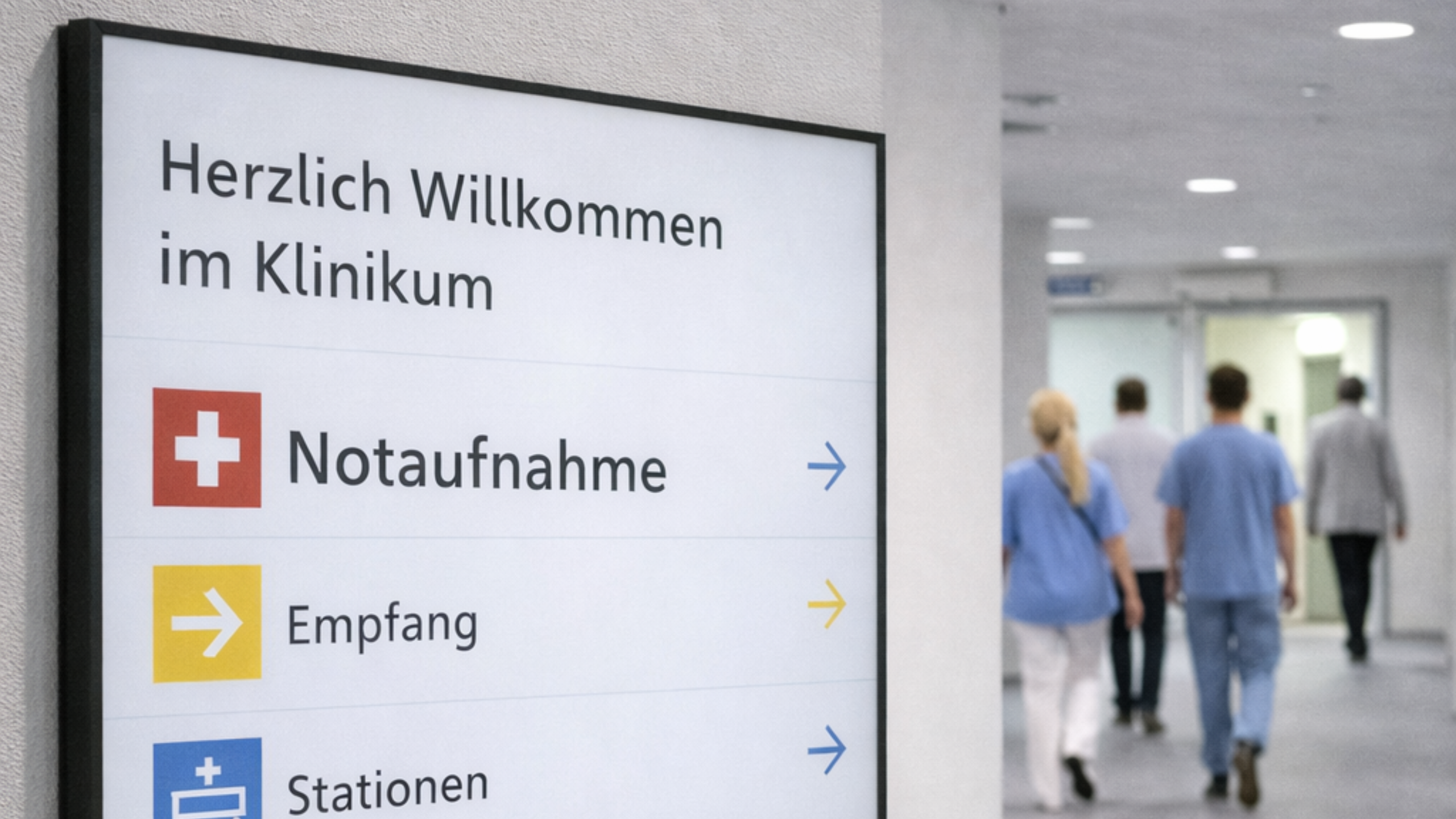 Digital Signage im Gesundheitswesen