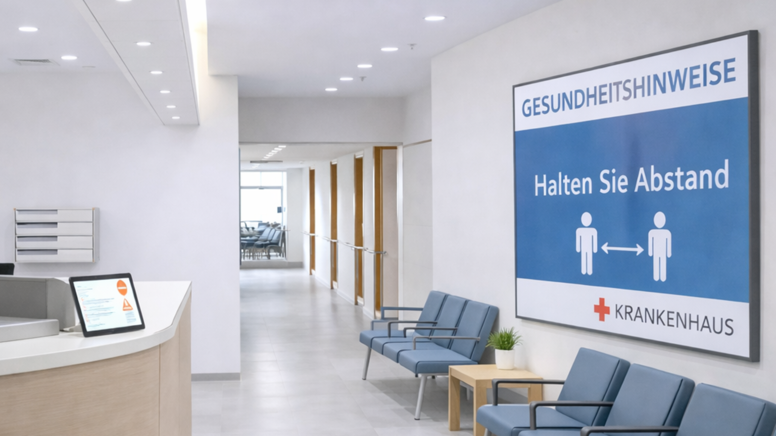 Digital Signage im Gesundheitswesen