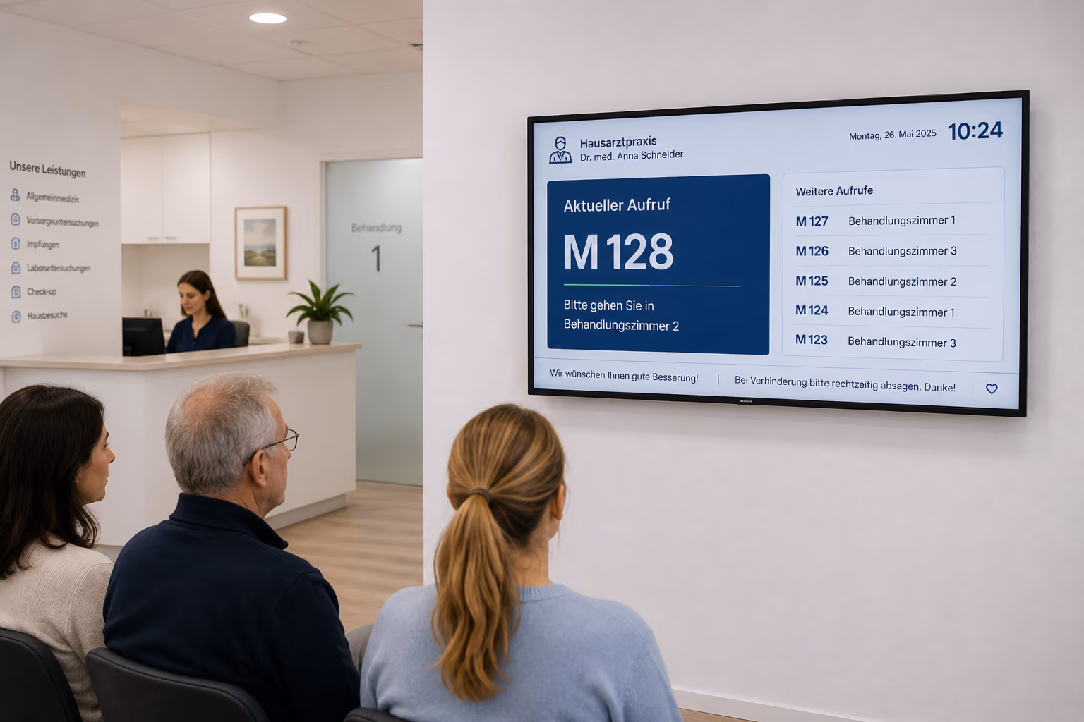Digital Signage im Gesundheitswesen
