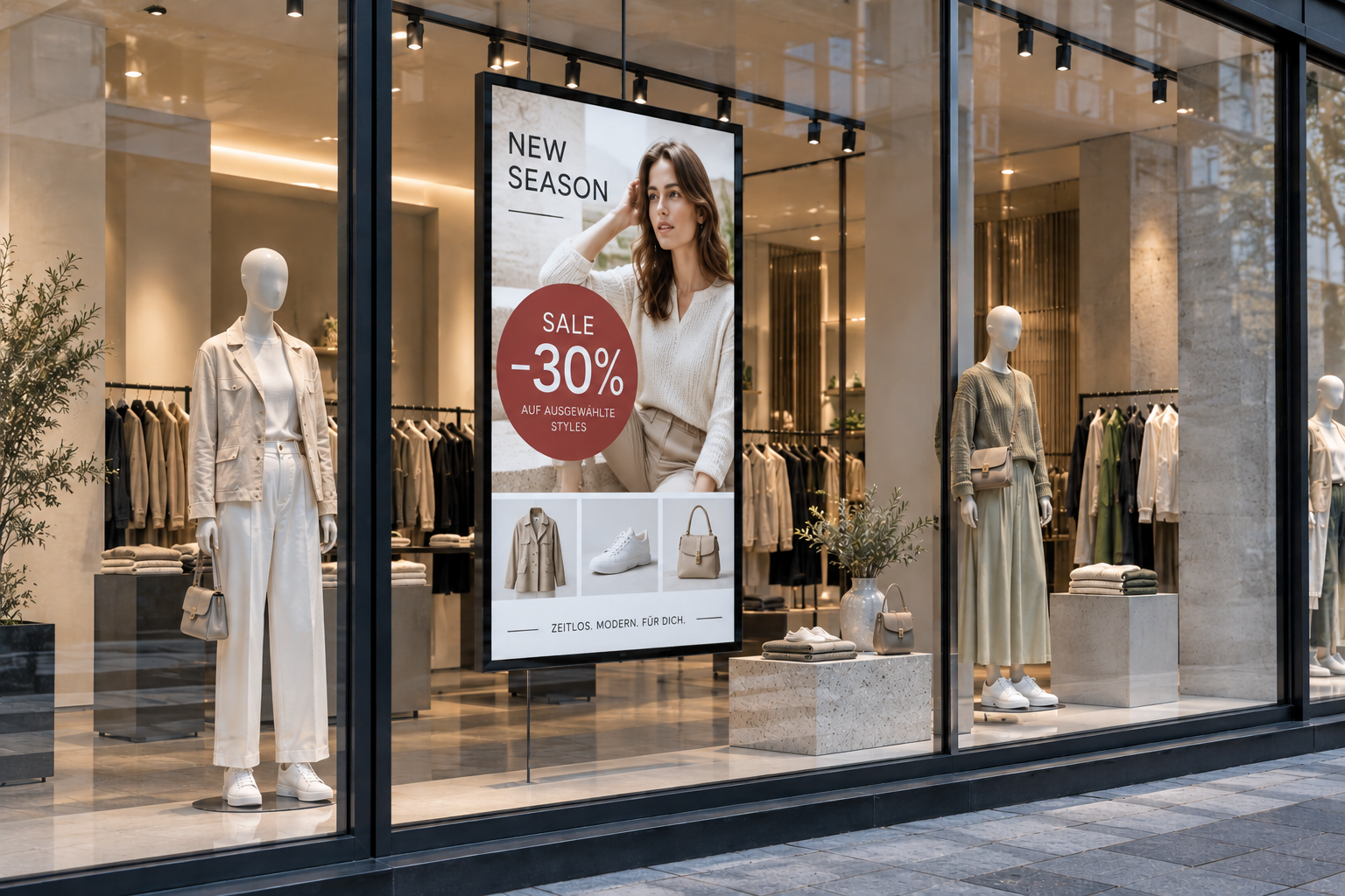 Digital Signage im Einzelhandel