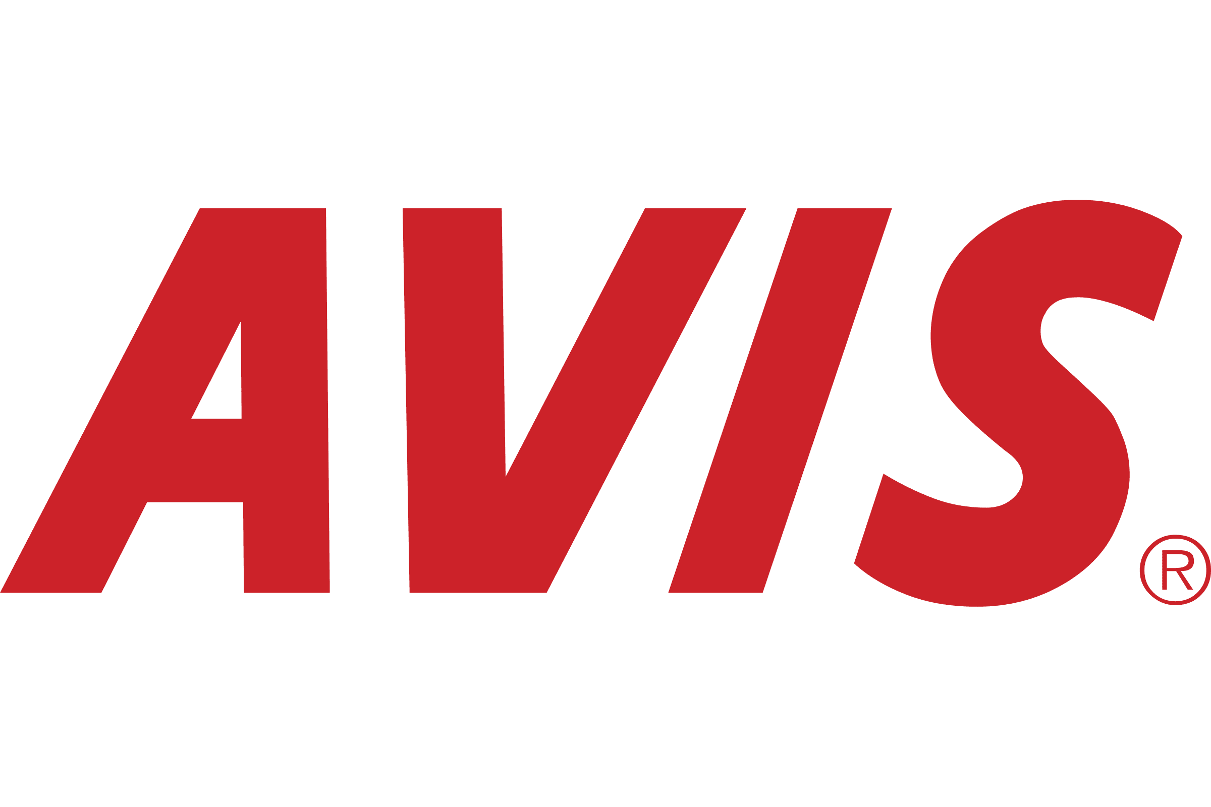Red AVIS logo text in bold uppercase letters with a registered trademark symbol.