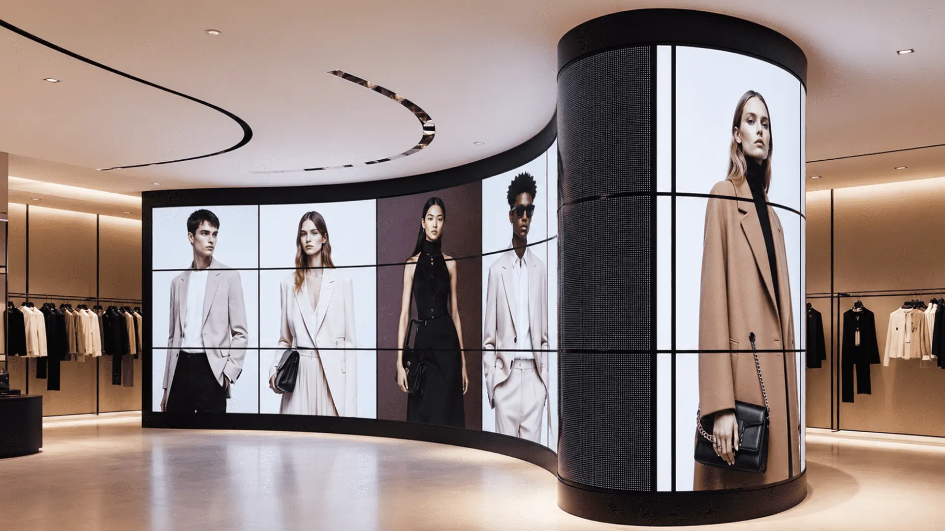 Luxury Retail LED Walls