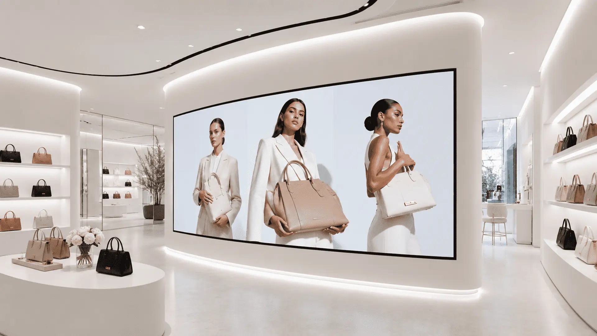 Luxury Retail LED Walls